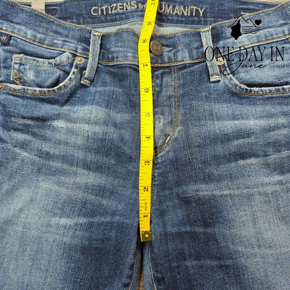 Citizens of Humanity Avedon Skinny Jeans Size 26 (2) - Picture 4 of 7